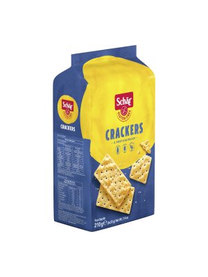 Schär Crackers 210g krekry bez lepku - obrázek Schär Crackers 210g krekry bez lepku - obrázek