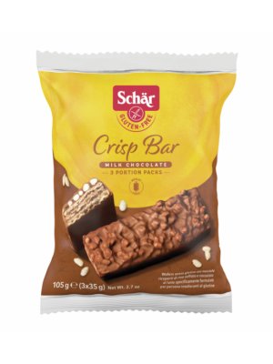 SCHÄR - Crisp Bar tyčinky, bez lepku, 105g - obrázek