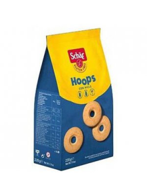 Schär Hoops 220g sušenky bez lepku s medem 2%