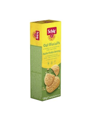 SCHÄR - Avena, ovesné sušenky, bez lepku, 130g - obrázek
