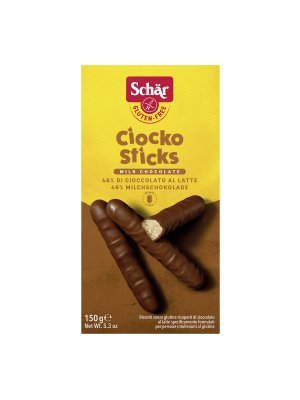 Schär Ciocko Sticks 150g čokoládové tyčinky bez lepku - obrázek