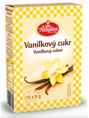 Amylon Cukr vanilkový XL 10x8 g bez lepku