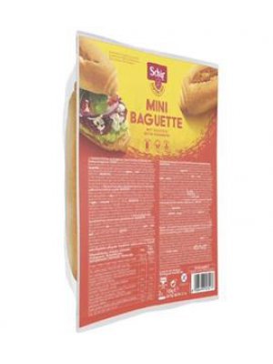 Schär Mini Baguette 150g rohlíky bez lepku K DOPEČENÍ 200°C/5-7min.(expirace 28.11.2025) Schär Mini Baguette 150g rohlíky bez lepku K DOPEČENÍ 200°C/5-7min.(expirace 28.11.2025)