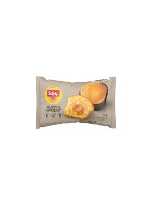 SCHÄR - Muffin Apricot, muffiny plněné meruňkovou marmeládou, bez lepku 50 g (ct 20) - obrázek SCHÄR - Muffin Apricot, muffiny plněné meruňkovou marmeládou, bez lepku 50 g (ct 20) - obrázek