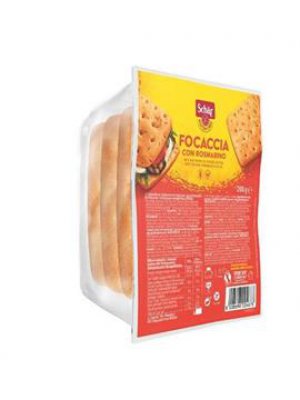 Schär Focaccia con rosmarino 200g chléb bez lepku s rozmarýnem