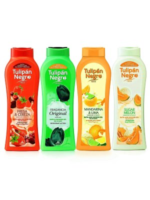Tulipán Negro ovocné sprchové gely 4x650 ml