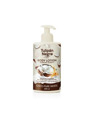 Tulipán Negro tělové mléko Coco Pure White 400 ml