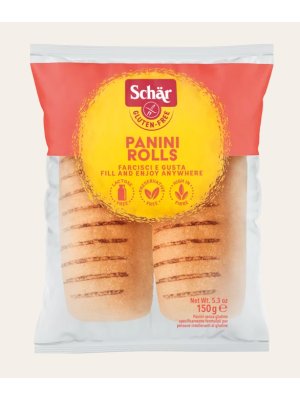 Schär Panini rolls 150g (2 ks) bílé housky bez lepku K DOPEČENÍ 200°C/8-10min.(exp. 28.05.2025)