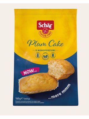 Schär Plum cake 165g (5 ks) sladké pečivo bez lepku (expirace 3.6.2025)