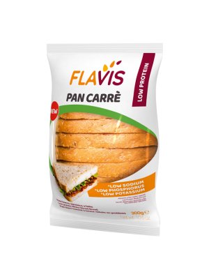 FLAVIS PAN CARRE 300g chléb nízkobílkovinný a bez lepku