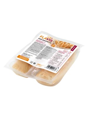 FLAVIS MINI BAGUETTE 200g bagety nízkobílkovinné a bez lepku