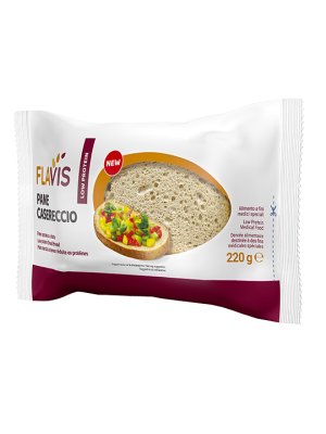 FLAVIS PANE CASERECIO 220g chléb nízkobílkovinný a bez lepku