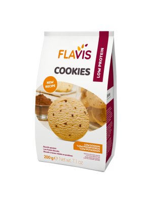 FLAVIS COOKIES 200g sušenky nízkobílkovinné a bez lepku