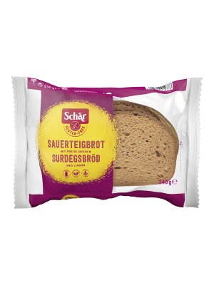 SCHÄR - chléb SURDEGSBRÖD, bezlepkový kváskový chléb, 240g
