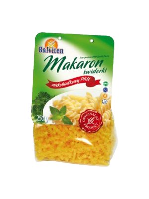 BALVITEN - Těstoviny Vřetena PKU, nízkobílkovinné, bez lepku, 250g BALVITEN - Těstoviny Vřetena PKU, nízkobílkovinné, bez lepku, 250g