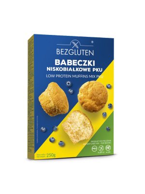 BEZGLUTEN - Směs PKU na sladké pečení - bez lepku, nízkobílkovinná PKU, 250g