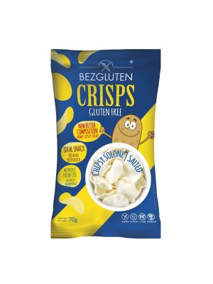 BEZGLUTEN - Chipsy solené, bez lepku, 70g BEZGLUTEN - Chipsy solené, bez lepku, 70g