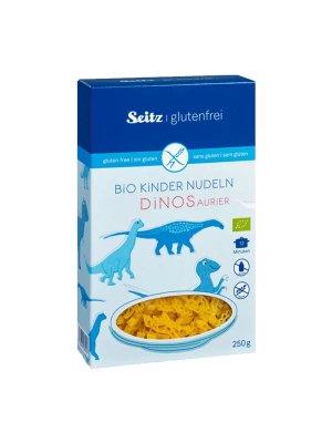 SEITZ - BIO Těstoviny DĚTSKÉ DINO, bez lepku, 250g