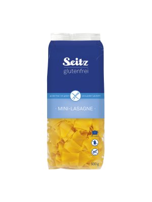 SEITZ - Těstoviny MINI LASAGNE, bez lepku, 500g