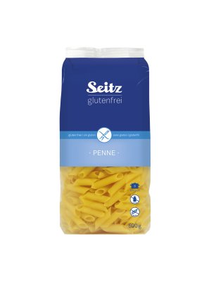 SEITZ - Těstoviny PENNE, bez lepku, 500g