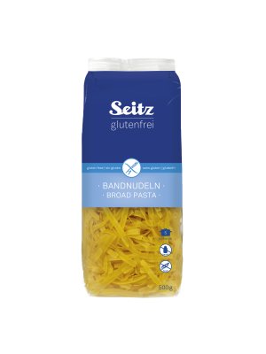 SEITZ - Těstoviny TAGLIATELLE, široké nudle bez lepku, 500g