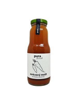 PuraDRINK - Mrkvový mošt, 300 ml, BIO