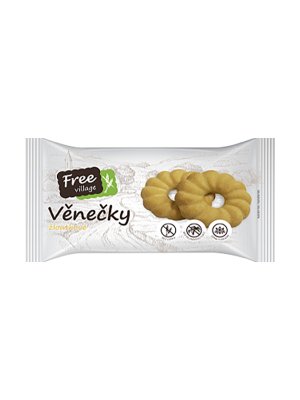 Free Village - Věnečky žloutkové, bez lepku, 100g
