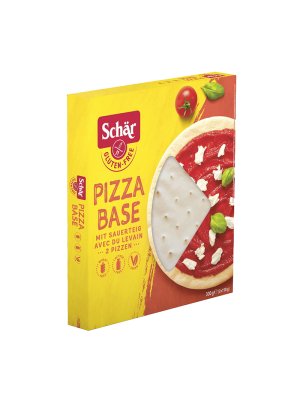 SCHÄR - Pizza Base - Základ na pizzu, bez lepku, 300 g (2x150 g) (ct 8) - obrázek