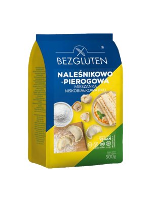 BEZGLUTEN - Směs PKU na pirohy, palačinky a těstoviny, nízkobílkovinné, 500g BEZGLUTEN - Směs PKU na pirohy, palačinky a těstoviny, nízkobílkovinné, 500g