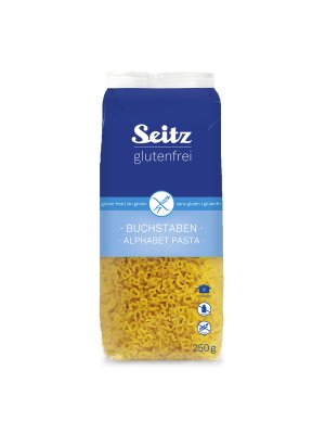SEITZ - Těstoviny PÍSMENKA, bez lepku, 250g