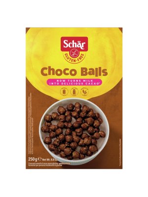 SCHÄR - Choco Balls - (dříve Milly Magic), kakaové kuličky, bez lepku 250g - obrázek