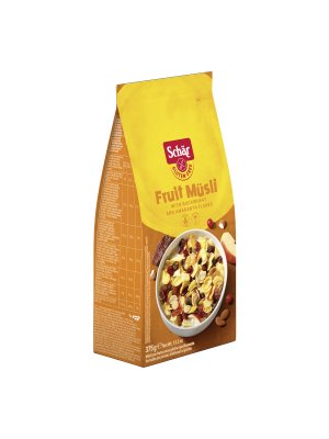SCHÄR - Fruit müsli - ovocné müsli, bez lepku, 375g - obrázek