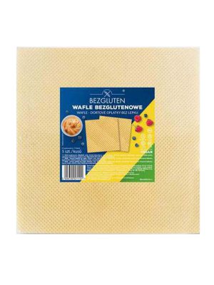 BEZGLUTEN - WAFLE PKU - hranaté oplatky, nízkobílkovinné, bez lepku, 140g (5x28g)