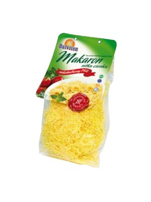 BALVITEN - Těstoviny PKU - Vlasové nudle, nízkobílkovinné, 250g