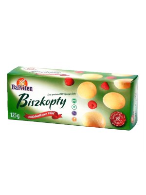 BALVITEN - Piškoty PKU, nízkobílkovinné, bez lepku, 125g