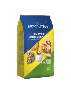 BEZGLUTEN - Směs PKU nízkobílkovinné univerzální mouky, 1000g