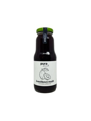 PuraDRINK - Švestkový mošt, 300 ml, BIO