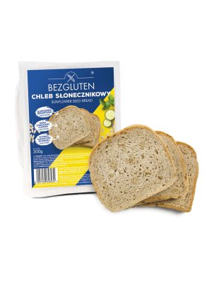 BEZGLUTEN - Chléb slunečnicový, bez lepku, 300g
