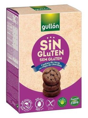 Gullón Cookies čokoládové 200g sušenky bez lepku