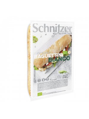 Schnitzer Baguettini Bianco 200g BIO bageta světlá bez lepku