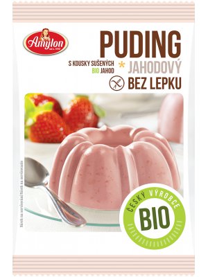 Amylon Jahodový puding BIO 40g bez lepku
