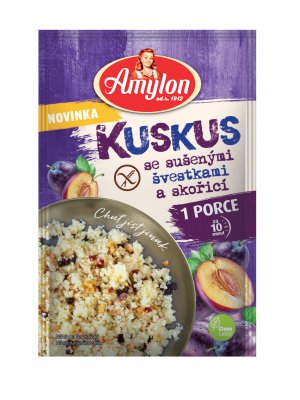 Amylon Kuskus se švestkami a skořicí 70g bez lepku