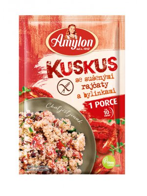 Amylon Kuskus s rajčaty a bylinkami 60g bez lepku