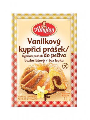Amylon Vanilkový kypřící prášek do pečiva 12g bez lepku