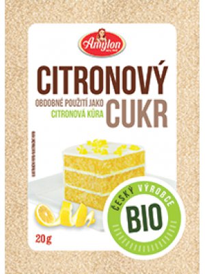 Amylon Cukr citronový BIO 20 g bez lepku