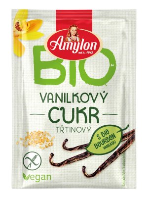 Amylon - BIO cukr vanilkový, bez lepku, 8g - obrázek Amylon - BIO cukr vanilkový, bez lepku, 8g - obrázek