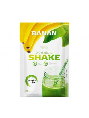 Amylon Shake Banán Matcha  BIO 30g  bez lepku