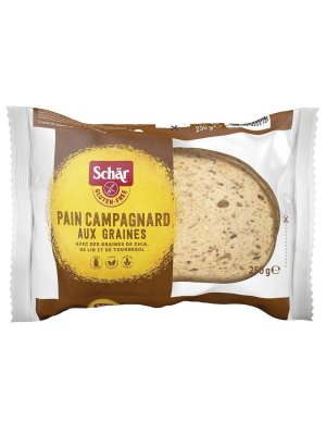 SCHÄR - Pain Campagnard AUX GRAINES, bez lepku, 250g - obrázek
