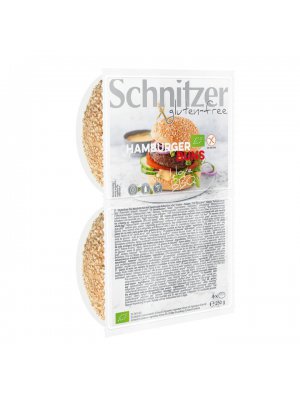 Schnitzer Hamburger 250g (4 ks) BIO bez lepku
