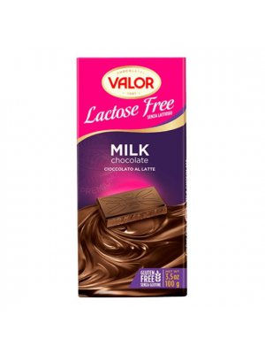 Valor Čokoláda 35% mléčná 100g bez laktózy a bez lepku
